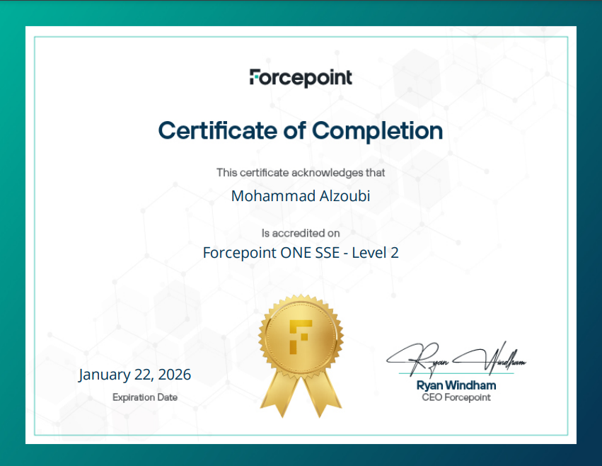 Forcepoint ONE SSE (Level 2)